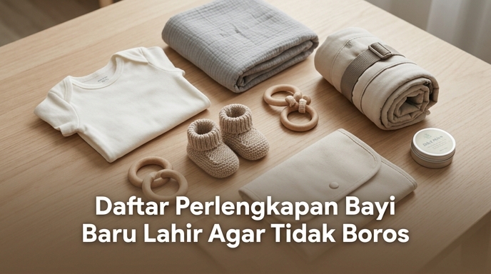 Daftar Perlengkapan Bayi Baru Lahir Agar Tidak Boros