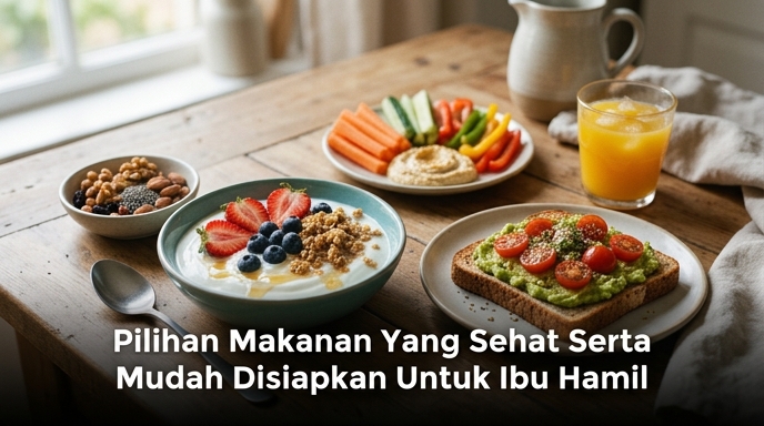 Pilihan Makanan Yang Sehat Serta Mudah Disiapkan Untuk Ibu Hamil
